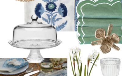 Simple Easter Tablescape